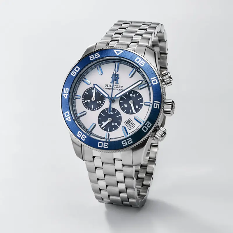 Tommy Hilfiger TH85 White Panda Dial Men's Watch Watch- 1792157